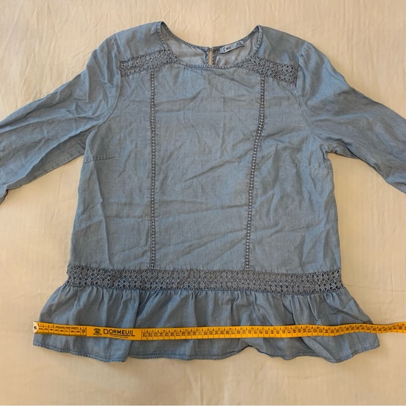 Dex denim looking blouse - Picture 6 of 7